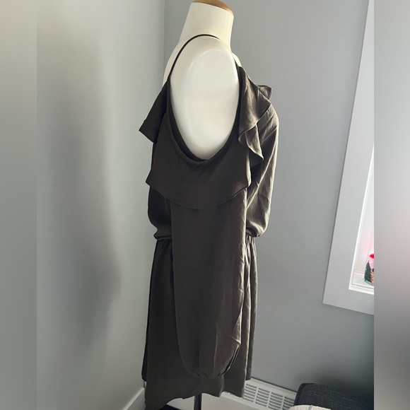 Dex Clover Green Trefle Vert Off shoulder Top Dress Skirt - Picture 4 of 5